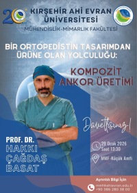 Bir Otopedistin Tasarımdan Ürüne Olan Yolculuğu: Kompozit Ankor Üretimi