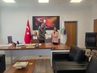 Sağlık Bilimleri Fakültesi Dekanı Prof. Dr. Muradiye KARASU AYATA'dan Dekanımıza Tebrik Ziyareti