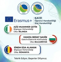 Fakültemiz Öğrencilerinden Erasmus+ Başarısı
