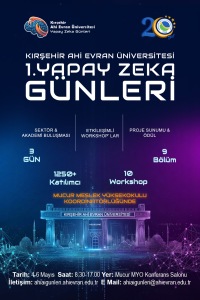 1. Yapay Zeka Günleri
