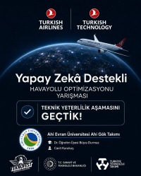 Yapay Zeka Destekli Havayolu Optimizasyonu Yarışmasında Teknik Yeterlilik Aşamasını Geçtik