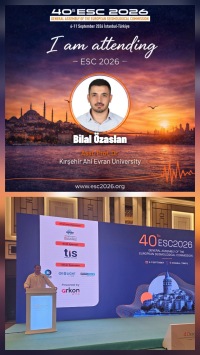 Kırşehir Ahi Evran Üniversitesi Mühendislik-Mimarlık Fakültesi Öğretim Üyesi Dr. Öğr. Üyesi Bilal Özaslan ESC 2026’da Üniversitemizi Temsil Etti
