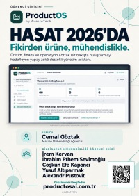 Mühendislik Öğrencilerinin Girişimi ProductOS, HASAT 2026’da